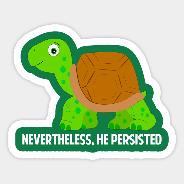 Cute Tortoise Cartoon Sticker by PenguinCornerStore